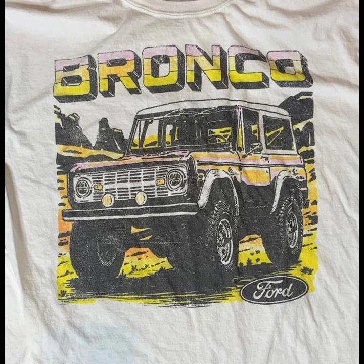 Bronco Preowned White Xxl Shirt